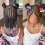 Kid's Braided ponytail