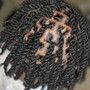 Loc Retwist 30-80 locs