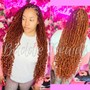 Goddess soft Locs w/hair