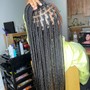 Faux/goddess locs