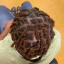 Loc Retwist with Two Stand Twist on Locs