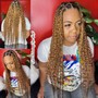 Large Knotless Individual Braids