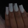 Glitter nail