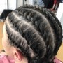 "Minis" Natural Style (Twists, Single Braids, Coils, etc)