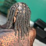 Hot oil Treatment for locs