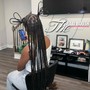 Rubber - band Knotless Braids Small