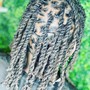 Loc Retwist (Ear Length)