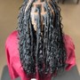 Butt Length for Braids and Soft Locs