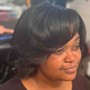 Shampoo and Style-Relaxed Hair