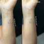 1” Fine Line/Tiny Tattoo