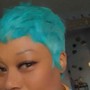 Quick Weave short. 28-29 pieces pixie cut