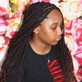 Medium Knotless Braids