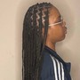 Medium Knotless Braids