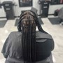 Medium Knotless Braids