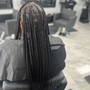 Medium Knotless Braids