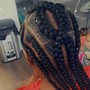 Feed-in braids