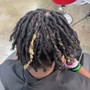 Half Head Loc Retwist