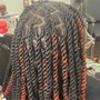 Large Boho Knotless Braids