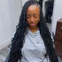 Medium Knotless Braids