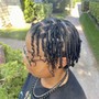 Loc Re-twist  Ear Length ( Full Head )