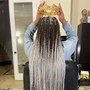 Medium Knotless butt length Braids