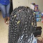 Bohemian Knotless Braids