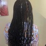 Knotless braids