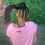 Large Braided Ponytail