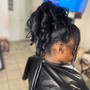 Quick weave Updo