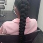 Feed in Braid ponytail 8