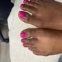 Deluxe pedicure