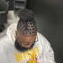 Man Bun braids