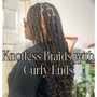 Knotless Goddess Braids (Medium)