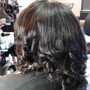 Full Sew In/with curly hair