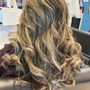 All Over Color, Partial Color, Permanent Color, Single Process Color, Double Process Color, Bleach and Tone, Toner, Babylights, Full Balayage, Silk Press, Natural Style, Partial Sew In, Bang Trim