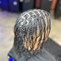 Natural two strand twist (high top)