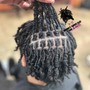 Cut relaxed hair for starter locs