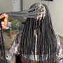 Large Traditional Box Braids