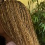 Mid Back Faux Locs