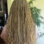 Mid Back Faux Locs