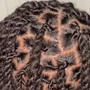 Dreadlocks retwist ( 2-Strand )