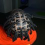 Retwist ( Style is an add-on) Mid-back Length