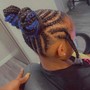 Kid's Braids Natural style (no weave)