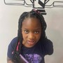 Kids Box Braids with extensions