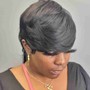 Perm, All Over Color, Deep Conditioning Treatment, Transitioning Cut, Feathering, Travel Fee, Style, Women's Cut