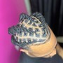 Men’s plats box braids/regular two strand twist