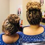 Jumbo knotless boho braids