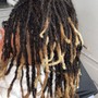 Loc Retwist Long Hair