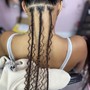 Boho/Goddess Knotless Braids