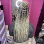 Boho/Goddess Knotless Braids